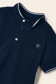 Дитяче поло Mayoral колір синій однотонний (2947596)