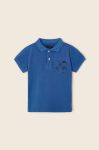 Дитяче поло Mayoral візерунок колір блакитний (2996601) Дитяче поло Mayoral візерунок колір блакитний (2996601)
