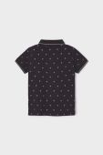 Дитяче поло Mayoral колір чорний візерунок Дитяче поло Mayoral колір чорний візерунок