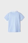 Дитяче бавовняне поло Mayoral колір блакитний Дитяче бавовняне поло Mayoral колір блакитний