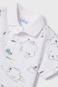 Дитяче поло Mayoral колір білий візерунок (2947763) Дитяче поло Mayoral колір білий візерунок (2947763)