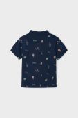 Дитяче поло Mayoral колір синій візерунок (2947772)