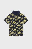 Дитяче поло Mayoral колір синій візерунок (3070962) Дитяче поло Mayoral колір синій візерунок (3070962)