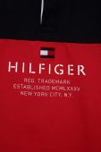 Дитяче поло Tommy Hilfiger колір червоний візерунок