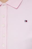 Поло Tommy Hilfiger жіночий колір рожевий (3014586)