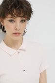 Поло Tommy Jeans жіночий колір рожевий (2990580) Поло Tommy Jeans жіночий колір рожевий (2990580)