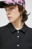 Поло Tommy Jeans жіночий колір чорний (2990589) Поло Tommy Jeans жіночий колір чорний (2990589)