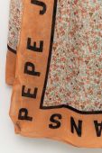 Хустка Pepe Jeans жіноча колір помаранчевий візерунок