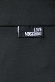 Спідниця Love Moschino колір чорний mini розкльошена