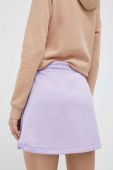 Спідниця Puma колір фіолетовий mini пряма