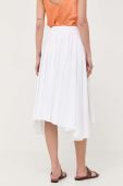 Спідниця MICHAEL Michael Kors колір білий midi розкльошена