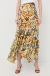 Спідниця Marciano Guess колір жовтий maxi розкльошена