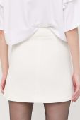 Спідниця Morgan колір бежевий mini пряма (3128671)