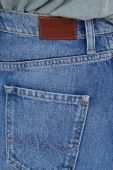 Джинсова спідниця Pepe Jeans Rachel mini пряма колір блакитний