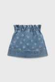 Дитяча джинсова спідниця OVS mini пряма колір блакитний (3128685) Дитяча джинсова спідниця OVS mini пряма колір блакитний (3128685)