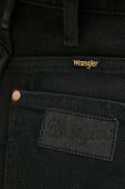 Джинси Wrangler Barrel Coated Black жіночі висока посадка колір чорний