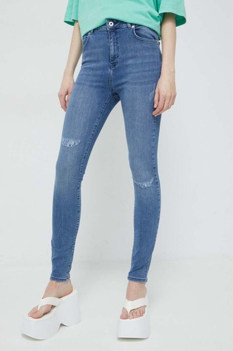 Джинси Karl Lagerfeld Jeans жіночі колір блакитний (3113303) Джинси Karl Lagerfeld Jeans жіночі колір блакитний (3113303)