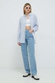 Джинси Gestuz жіночі висока посадка колір блакитний (2980054)