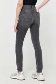 Джинси Karl Lagerfeld Ikonik 2.0 жіночі колір сірий Джинси Karl Lagerfeld Ikonik 2.0 жіночі колір сірий