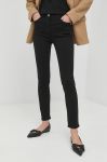 Джинси Patrizia Pepe жіночі середня посадка колір чорний (2923784) Джинси Patrizia Pepe жіночі середня посадка колір чорний (2923784)
