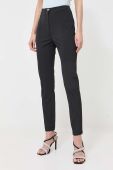 Штани Patrizia Pepe жіночі колір чорний облягаюче висока посадка (3256688) Штани Patrizia Pepe жіночі колір чорний облягаюче висока посадка (3256688)