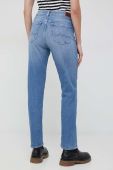 Джинси Pepe Jeans Mary жіночі висока посадка колір бірюзовий (2928642) Джинси Pepe Jeans Mary жіночі висока посадка колір бірюзовий (2928642)