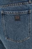Джинси Armani Exchange жіночі середня посадка колір блакитний (2940093)