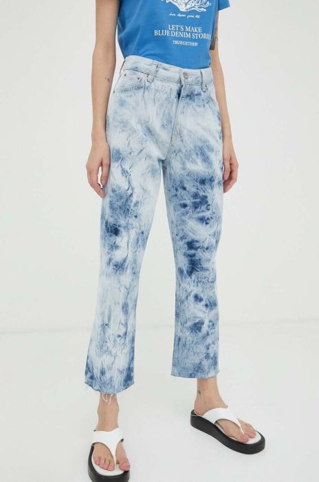 Джинси Mustang Style Brooks Straight 7/8 жіночі висока посадка колір блакитний (3318572) Джинси Mustang Style Brooks Straight 7/8 жіночі висока посадка колір блакитний (3318572)