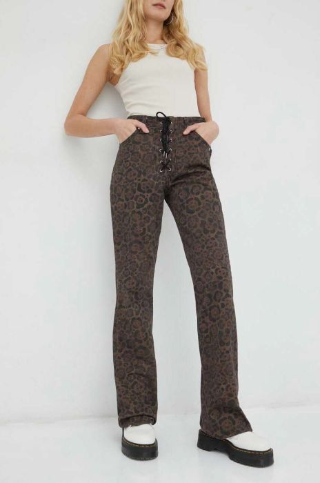 Джинси Wrangler Westward жіночі висока посадка колір коричневий (3118887) Джинси Wrangler Westward жіночі висока посадка колір коричневий (3118887)