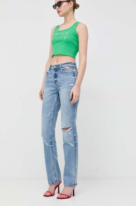 Джинси Miss Sixty жіночі середня посадка колір блакитний (3123710) Джинси Miss Sixty жіночі середня посадка колір блакитний (3123710)