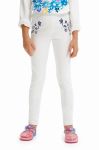 Дитячі джинси Desigual колір білий (3062258)