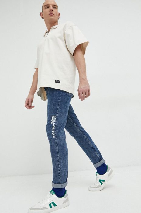 Джинси Karl Lagerfeld Jeans чоловічі колір блакитний (2980133) Джинси Karl Lagerfeld Jeans чоловічі колір блакитний (2980133)