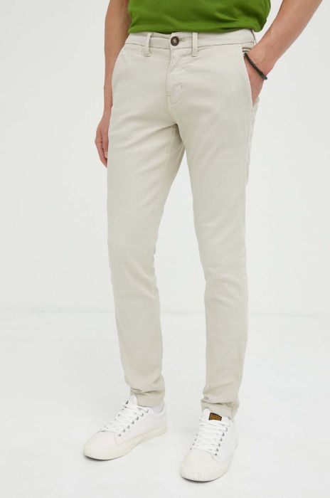 Штани Mustang Style BeFlex Chino чоловічі колір бежевий фасон chinos Штани Mustang Style BeFlex Chino чоловічі колір бежевий фасон chinos