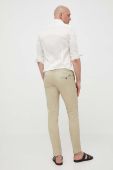 Штани Sisley чоловічі колір бежевий фасон chinos (3248000)