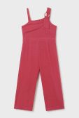Дитячий комбінезон Mayoral колір рожевий з домішкою льону (2933745) Дитячий комбінезон Mayoral колір рожевий з домішкою льону (2933745)