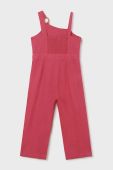 Дитячий комбінезон Mayoral колір рожевий з домішкою льону (2933745) Дитячий комбінезон Mayoral колір рожевий з домішкою льону (2933745)
