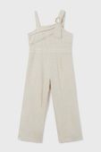 Дитячий комбінезон Mayoral колір бежевий з домішкою льону (2933751) Дитячий комбінезон Mayoral колір бежевий з домішкою льону (2933751)