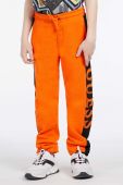 Дитячі бавовняні штани Guess колір помаранчевий з аплікацією (2856688) Дитячі бавовняні штани Guess колір помаранчевий з аплікацією (2856688)