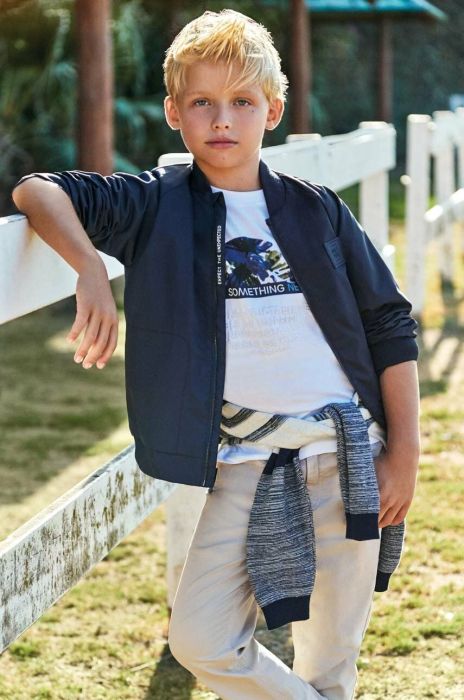 Дитячі штани Mayoral колір сірий однотонні (3019884) Дитячі штани Mayoral колір сірий однотонні (3019884)