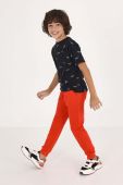 Дитячі спортивні штани Mayoral колір червоний однотонні (2961708)