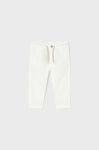 Штани для немовлят Mayoral колір білий однотонні (2955141)