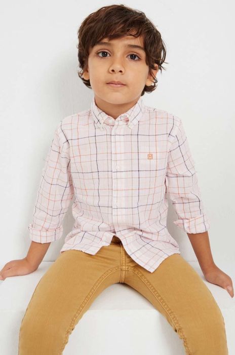 Дитячі штани Mayoral колір коричневий однотонні (2931871)