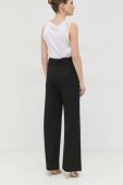 Штани Guess жіночі колір чорний широке висока посадка (2931846) Штани Guess жіночі колір чорний широке висока посадка (2931846)