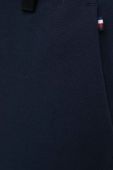 штани Tommy Hilfiger жіночі колір синій облягаюче висока посадка штани Tommy Hilfiger жіночі колір синій облягаюче висока посадка