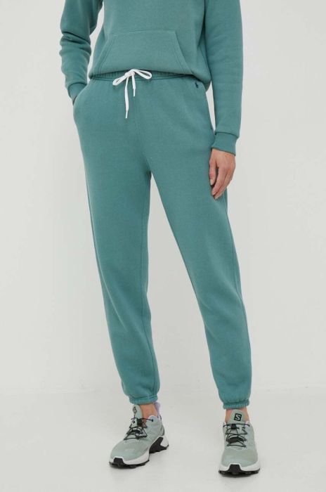 Спортивні штани Polo Ralph Lauren колір зелений однотонні (3387845) Спортивні штани Polo Ralph Lauren колір зелений однотонні (3387845)