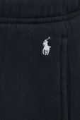 Спортивні штани Polo Ralph Lauren колір чорний однотонні Спортивні штани Polo Ralph Lauren колір чорний однотонні