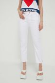 Джинси Love Moschino жіночі колір білий