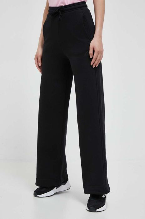 Спортивні штани adidas колір чорний однотонні (3317383)