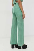 Штани Guess жіночі колір зелений широке висока посадка (3028638) Штани Guess жіночі колір зелений широке висока посадка (3028638)