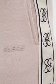 Спортивні штани Guess колір бежевий з аплікацією (3317394) Спортивні штани Guess колір бежевий з аплікацією (3317394)